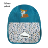 Sac à dos brodé biche