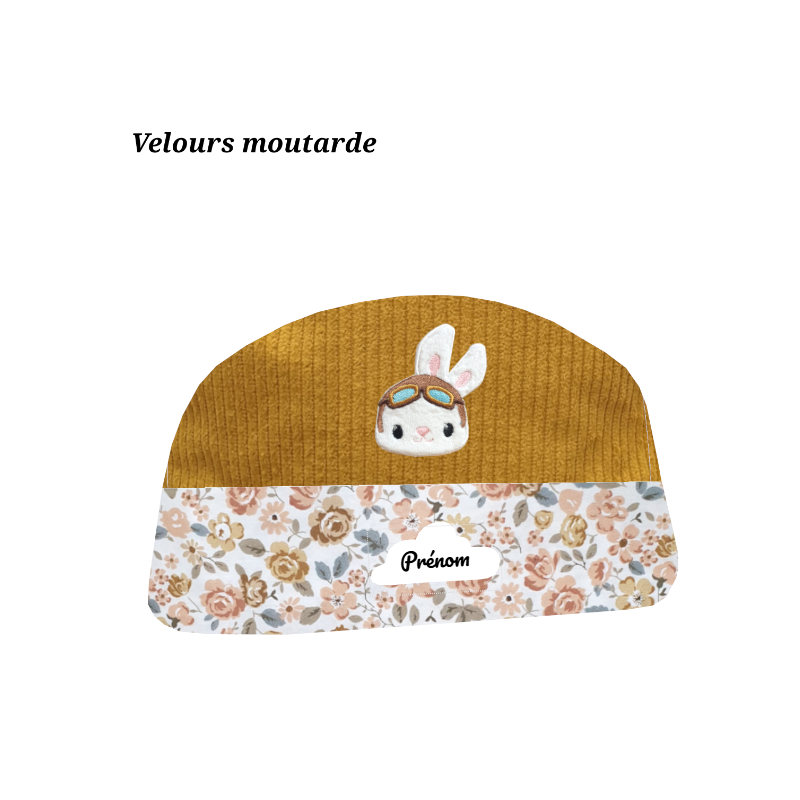 Trousse de toilette lapin aviateur