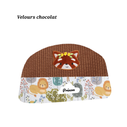 Trousse de toilette panda rousse