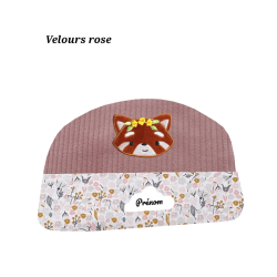 Trousse de toilette panda rousse