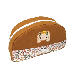 Trousse de toilette panda rousse