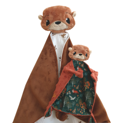 Doudou loutre couverture