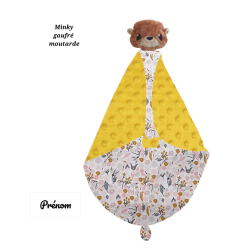 Doudou loutre couverture