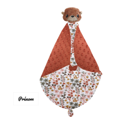 Doudou loutre couverture