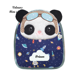 Sac à dos panda aviateur