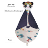 Doudou panda aviateur couverture
