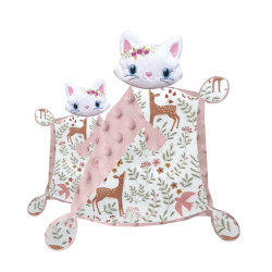 Duo de doudous chats