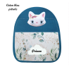 Sac à dos chat brodé