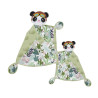 Duo de doudous pandas aviateurs