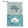 Protège carnet de santé baleine