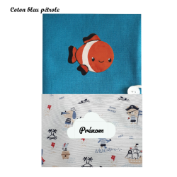 Protège carnet de santé poisson clown