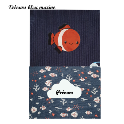 Protège carnet de santé poisson clown