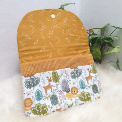 Pochette livre poche renard roux