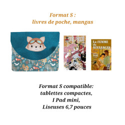 Pochette livre de poche renard aviateur