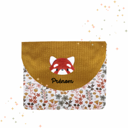 Pochette livre poche Panda roux