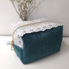 Trousse velours et Liberty