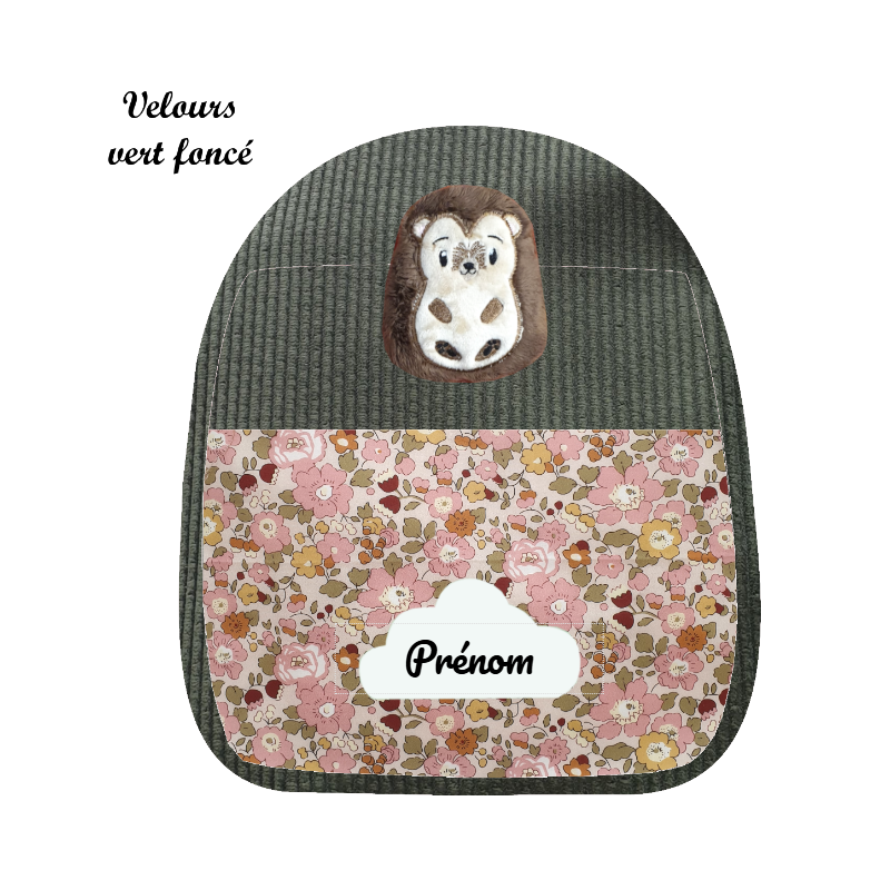 Hérisson tout doux pour aventures en pleine nature