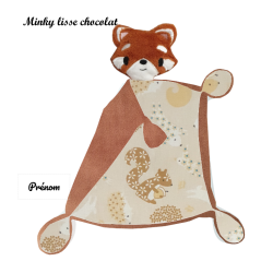 Bouille de panda roux à câliner