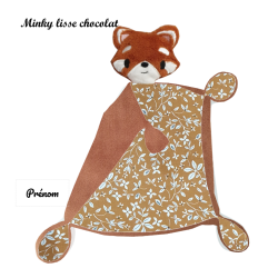 Bouille de panda roux à câliner