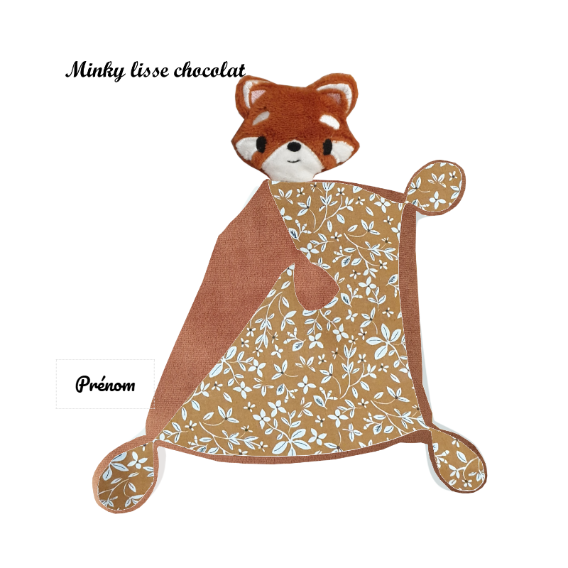 Bouille de panda roux à câliner