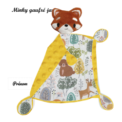 Bouille de panda roux à câliner