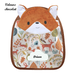 Sac à dos renard roux