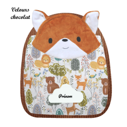 Sac à dos renard roux