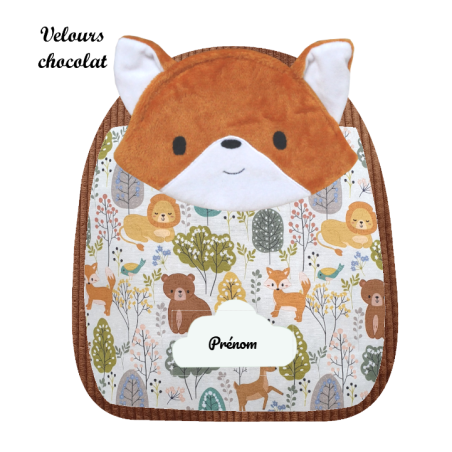 Sac à dos renard roux