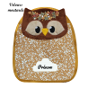 Sac à dos hibou fleurie