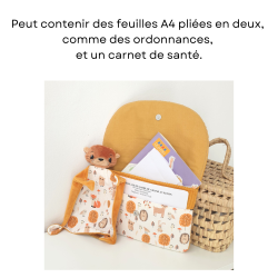 Pochette carnet de santé chiot