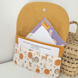 Pochette câlin de hérissons