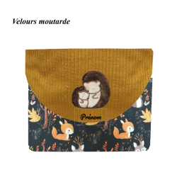 Pochette câlin de hérissons