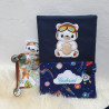 Carnet de santé ourson aviateur