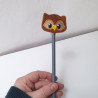 Ebout de crayon hibou