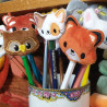 Ebout de crayon hibou