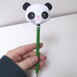 Embout de crayon panda