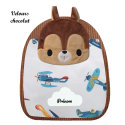 Sac à dos maternelle écureuil