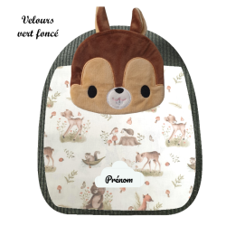 Sac à dos maternelle écureuil