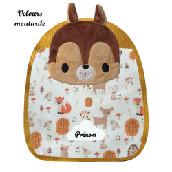 Sac à dos maternelle écureuil