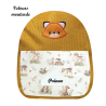 Sac à dos maternelle brodé renard roux