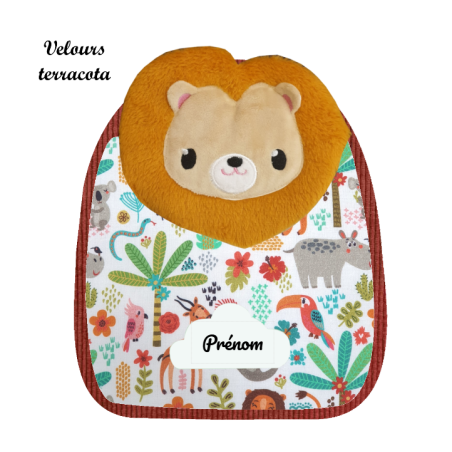 Sac à dos maternelle Lion
