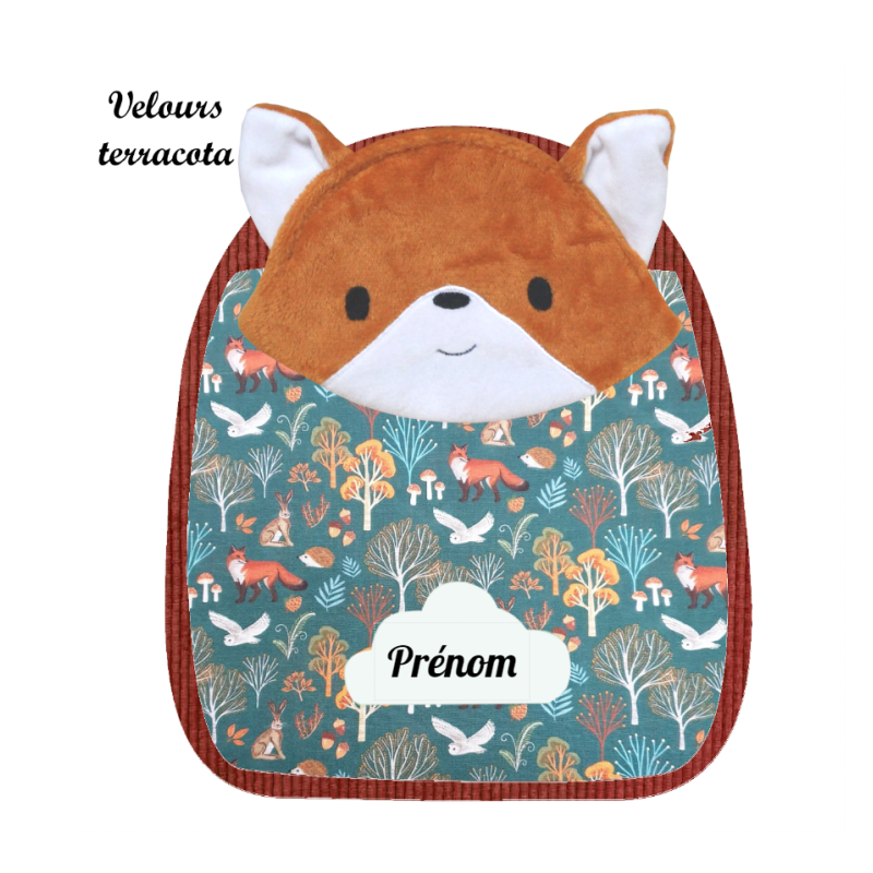 Sac à dos renard roux