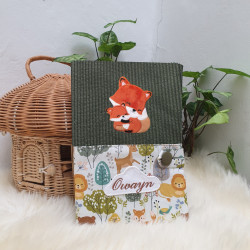 Carnet de santé câlin de renards