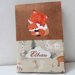 Carnet de santé câlin de renards