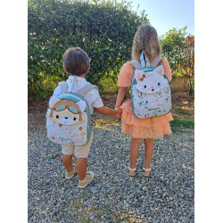 Sac à dos maternelle renard aviateur