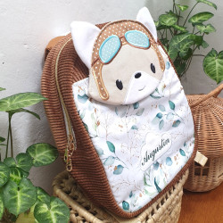 Sac à dos maternelle renard aviateur