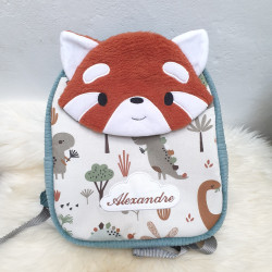 Sac à dos panda roux isotherme