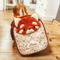 Sac à dos panda roux isotherme