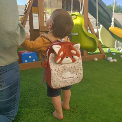 Sac à dos panda roux isotherme