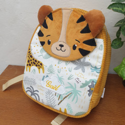 Sac à dos maternelle tigre